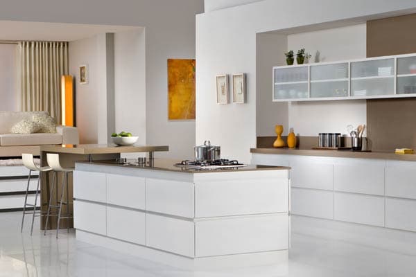 Quarzkomposit Arbeitsplatte I POLIERT