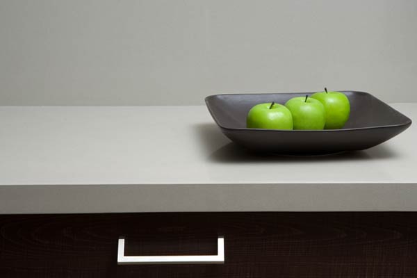 Quarzkomposit Arbeitsplatte I LEATHER LOOK