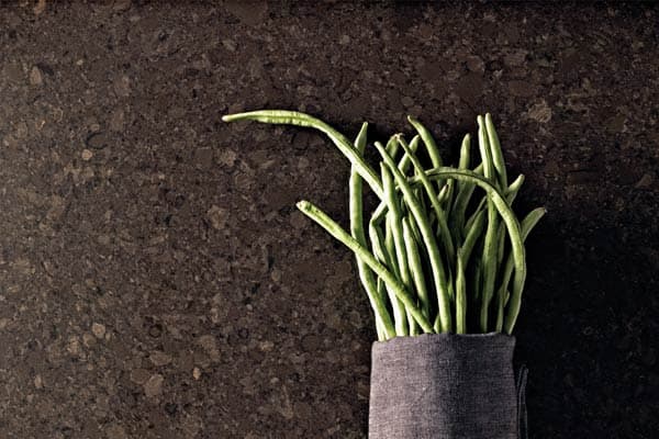 Quarzkomposit Arbeitsplatte I LEATHER LOOK